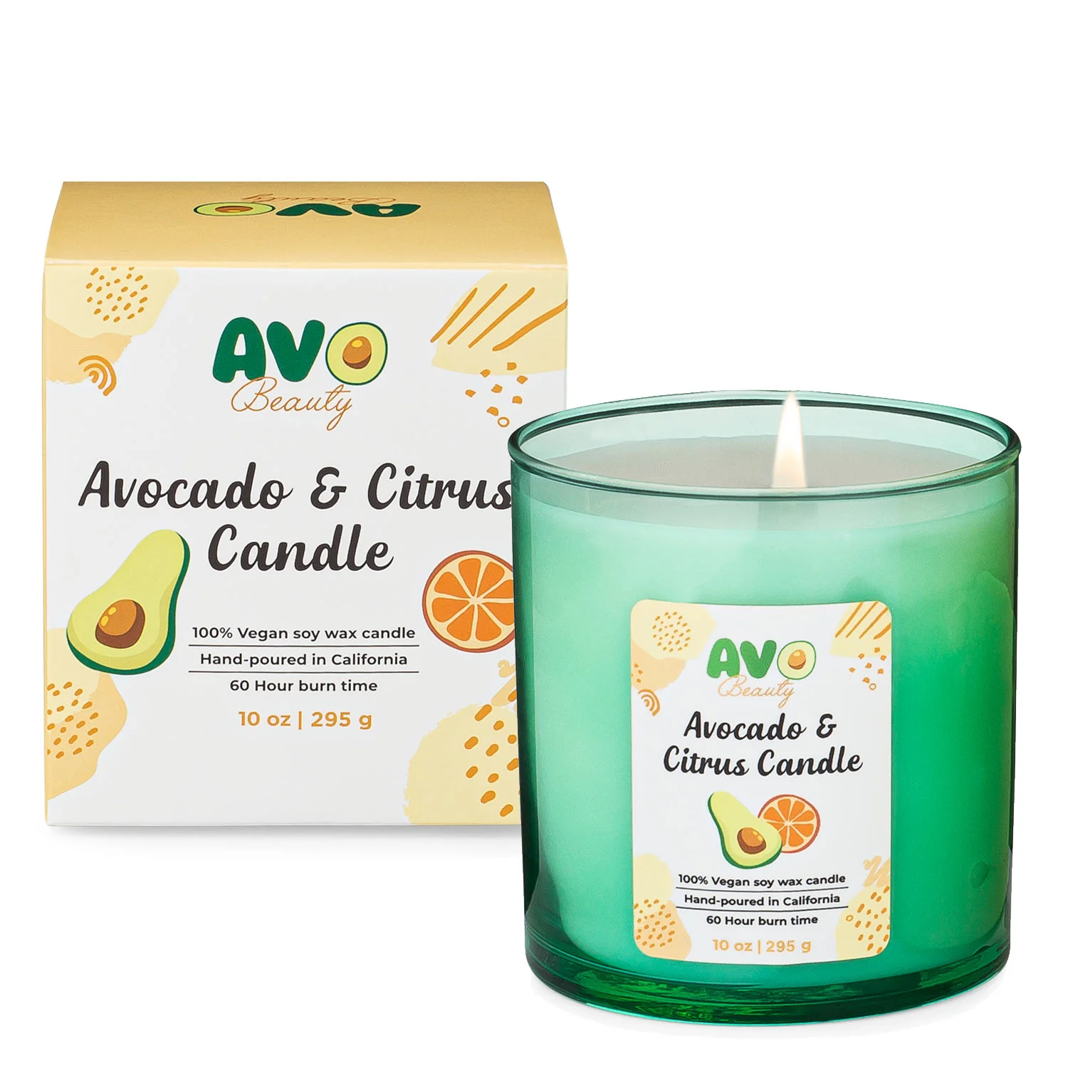 Avocado & Citrus Candle - Image 3