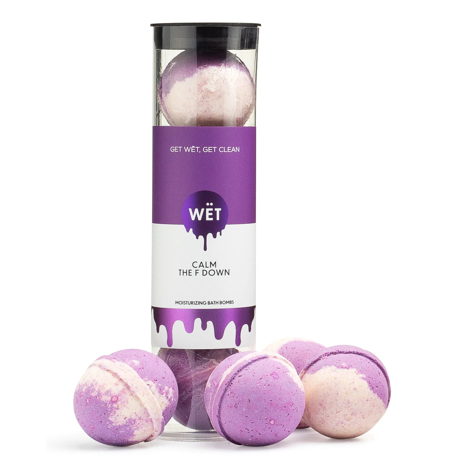 Bath Bomb Barrel 4 Pack - Calm The F Down