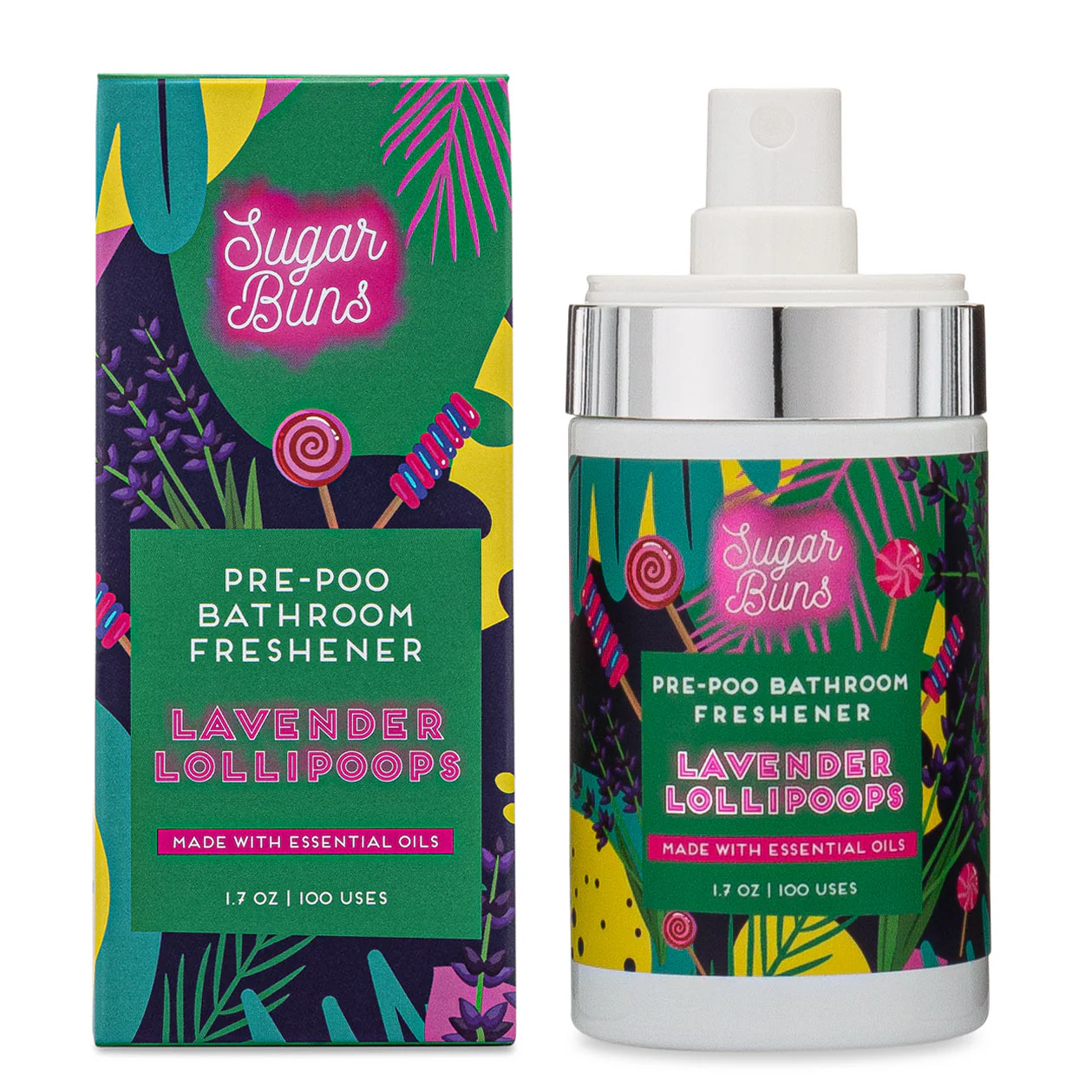 Bathroom Freshener Lavender Lollipoops - Image 2