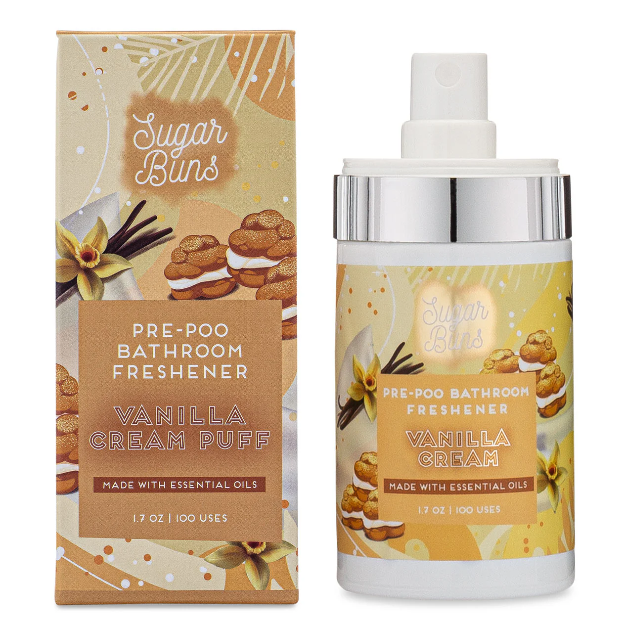 Bathroom Freshener Vanilla Cream Puff - Image 2