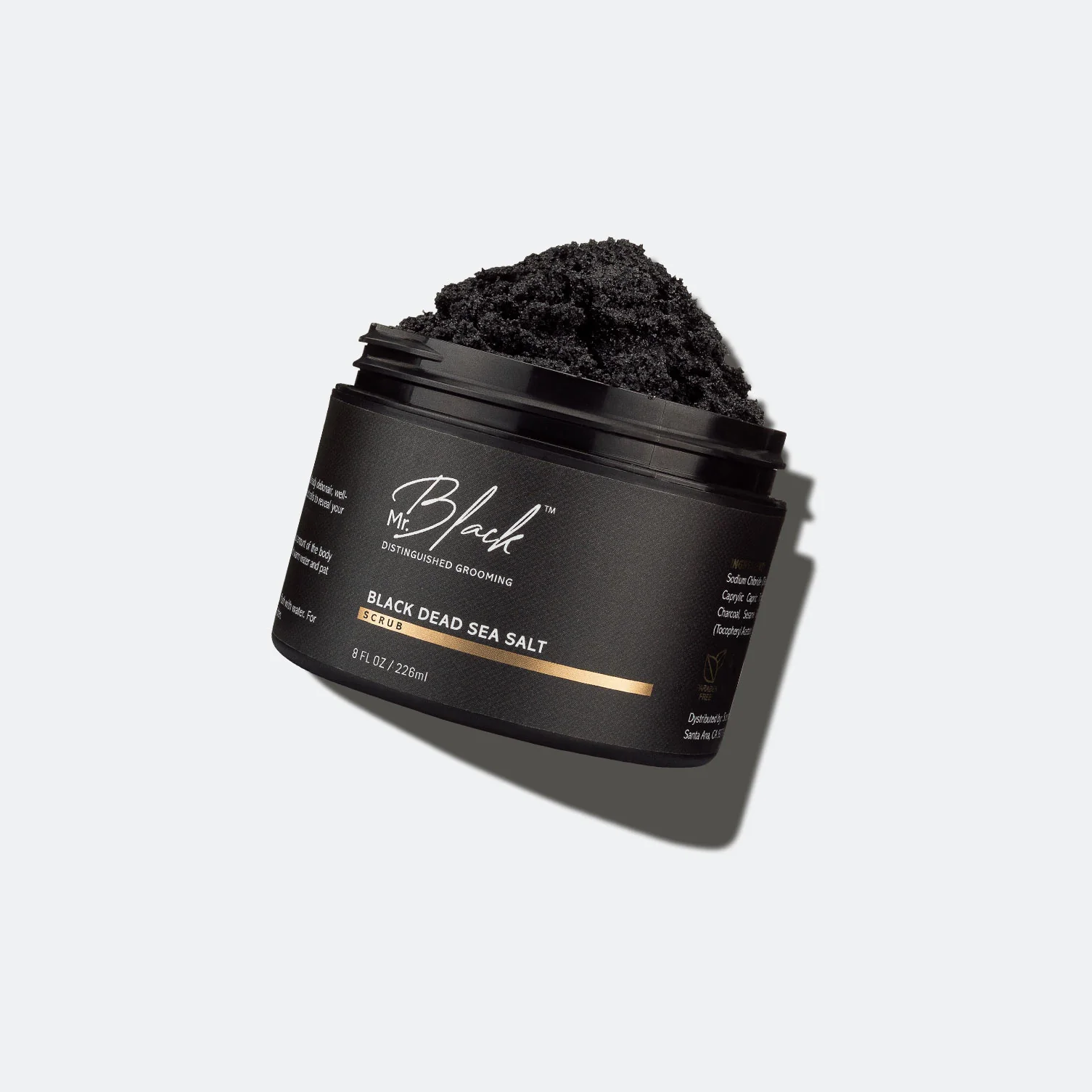 Black Dead Sea Salt Scrub - Image 3