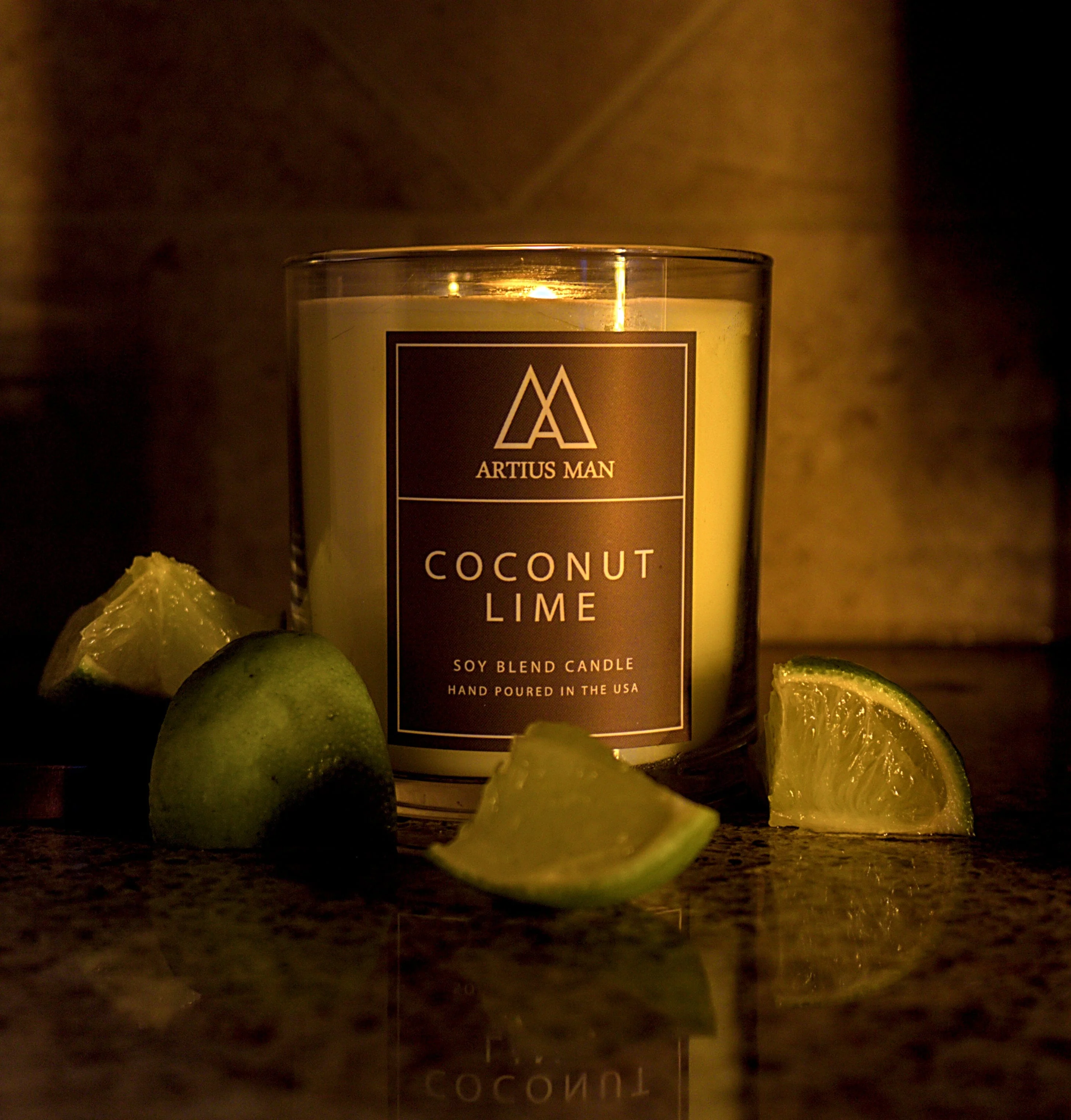 Coconut Lime - Soy Blend - Wood Wick - Image 2