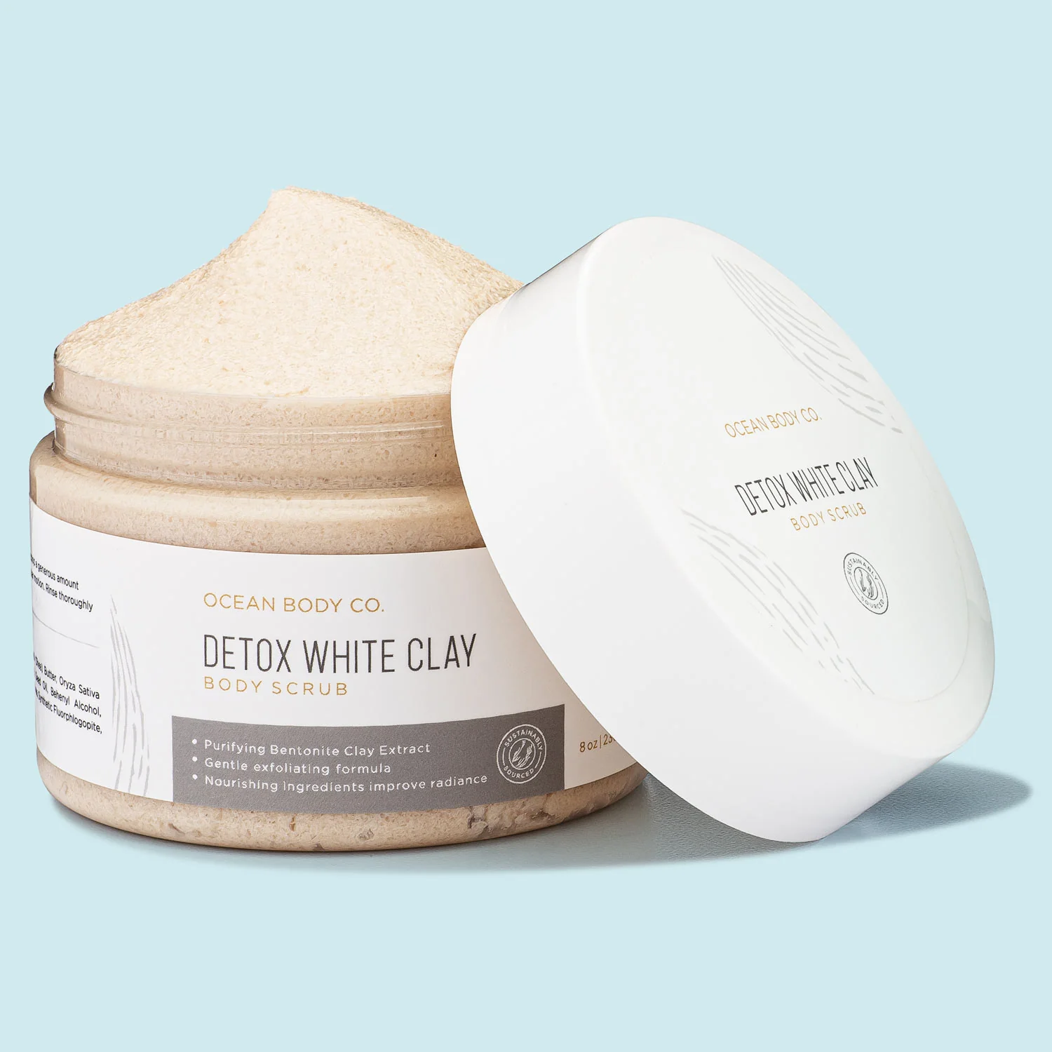 Detox White Clay Body Scrub - Image 2