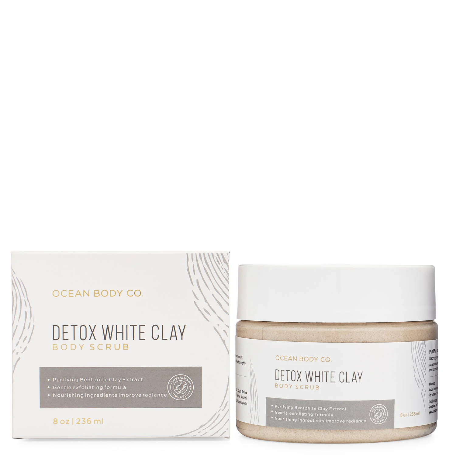 Detox White Clay Body Scrub - Image 3