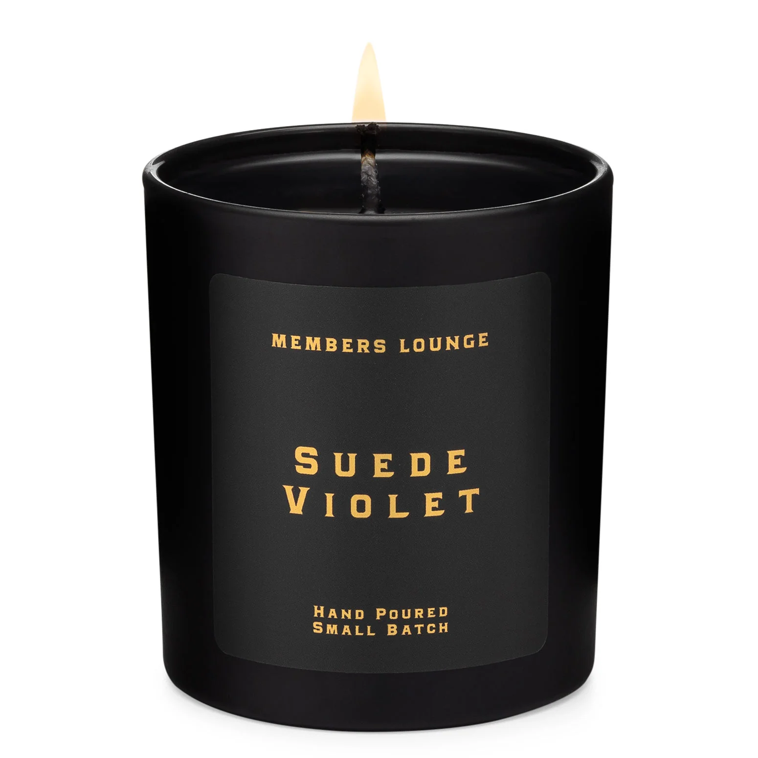 Members Lounge Candle - Suede & Violet