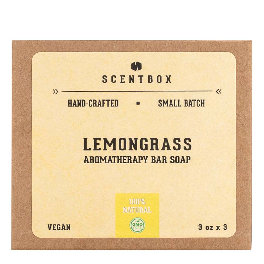 Natural Bar Soap 3 Pack - Lemongrass - Image 2