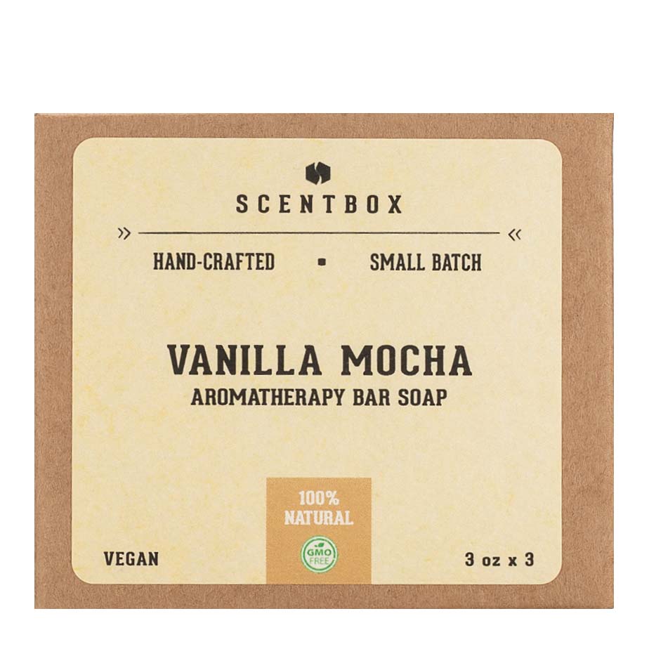 Natural Bar Soap 3 Pack - Vanilla Mocha - Image 2