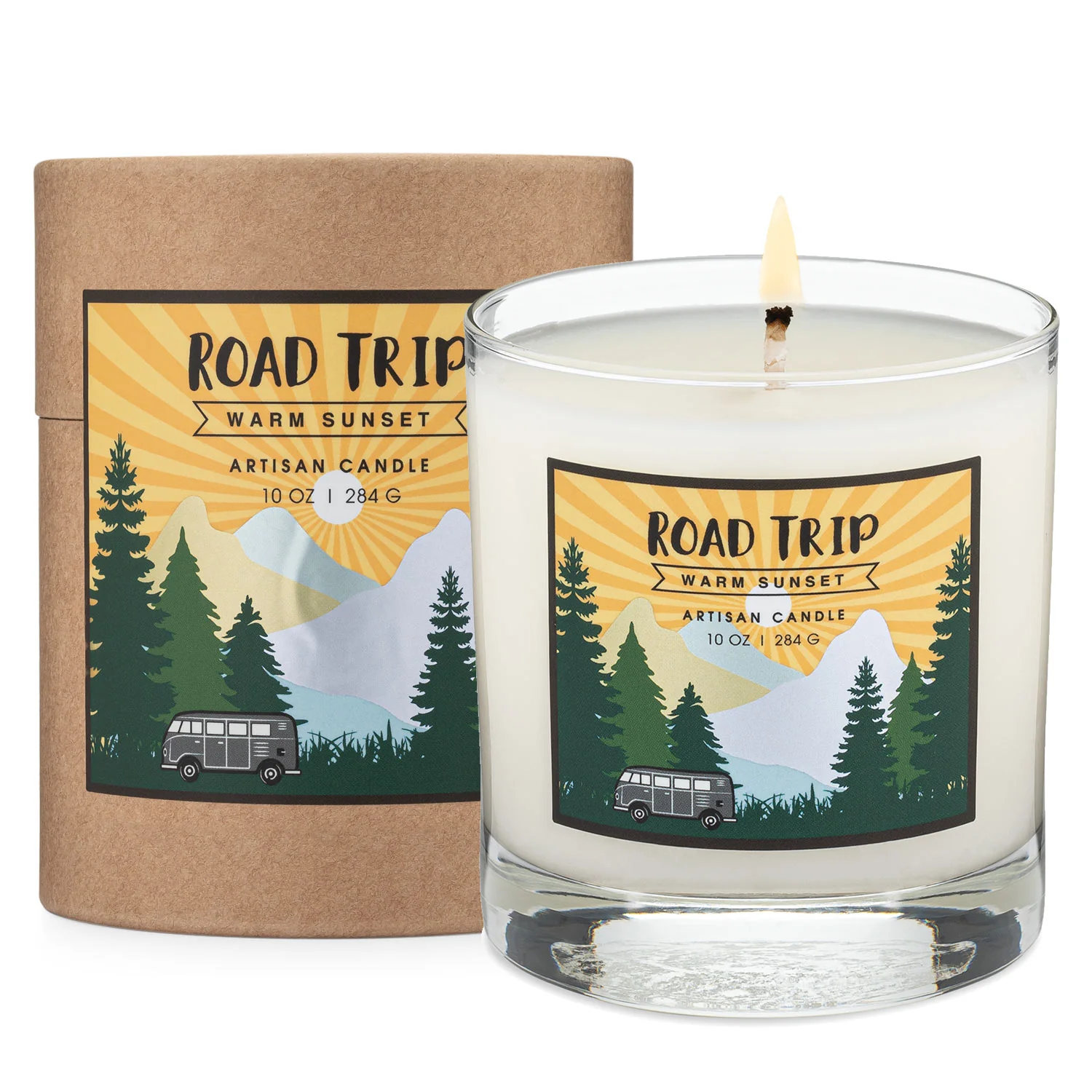 Road Trip Candle - Warm Sunset - Image 2