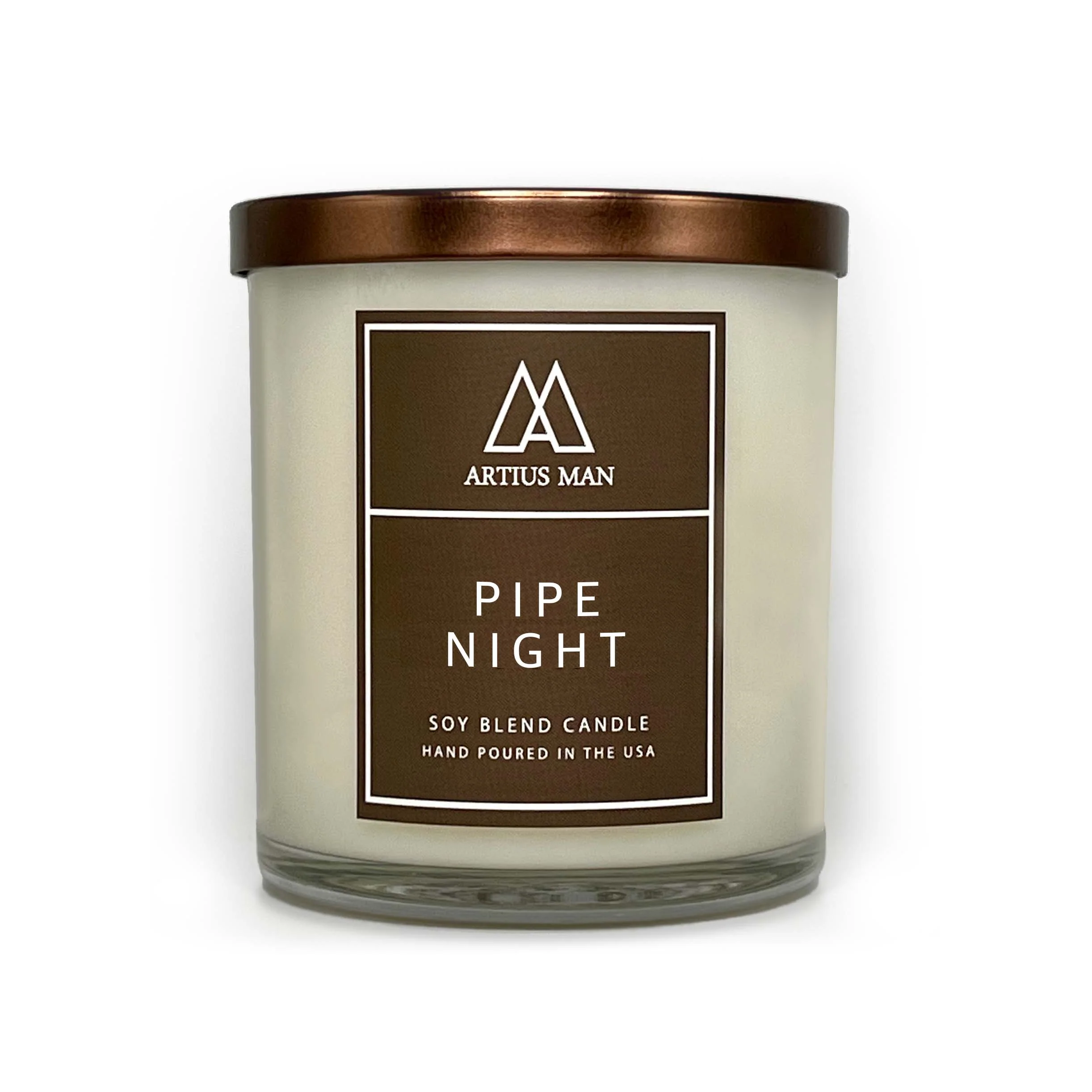 Soy Blend Wood Wick Candle - Pipe Night