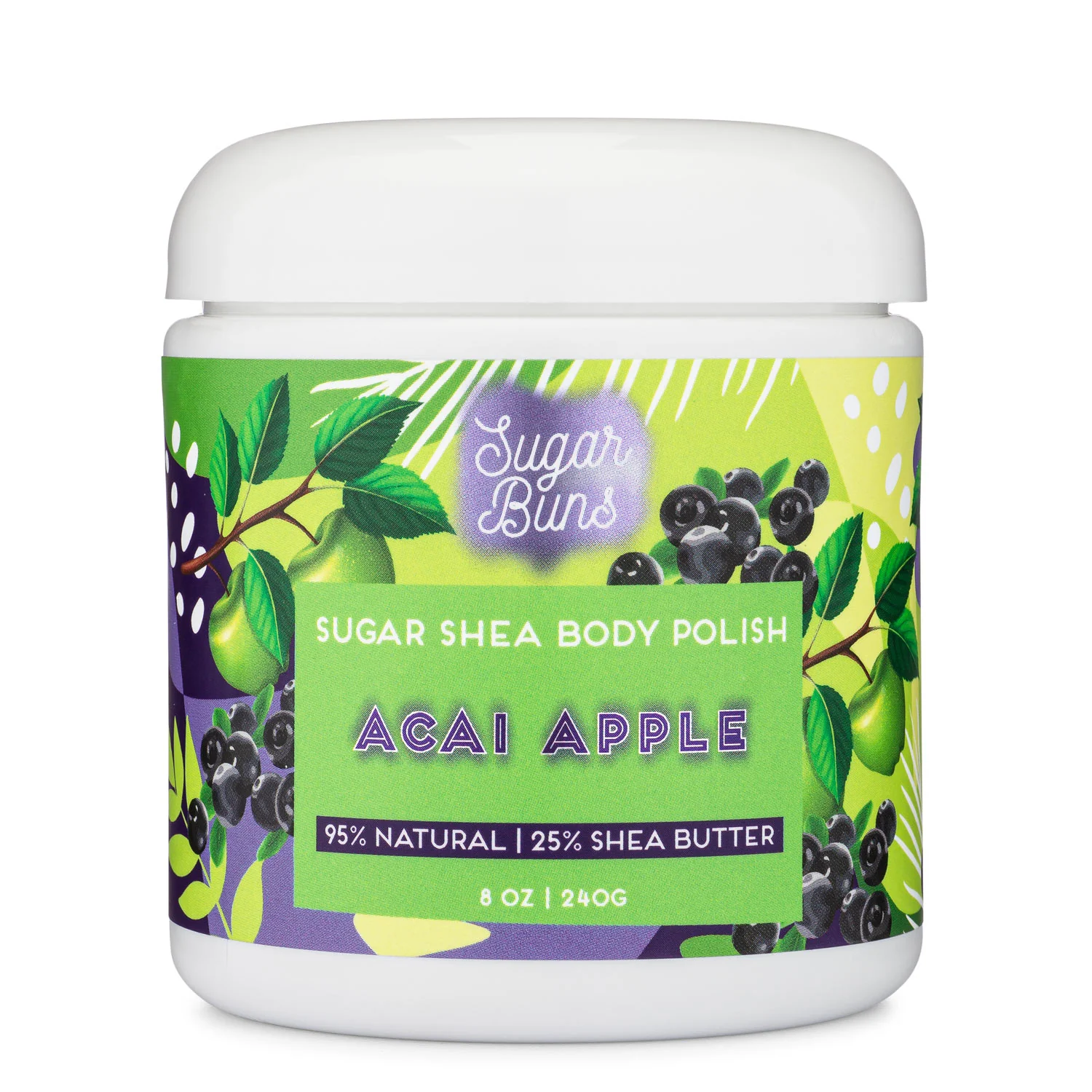 Sugar Shea Body Polish - Acai Apple - Image 2
