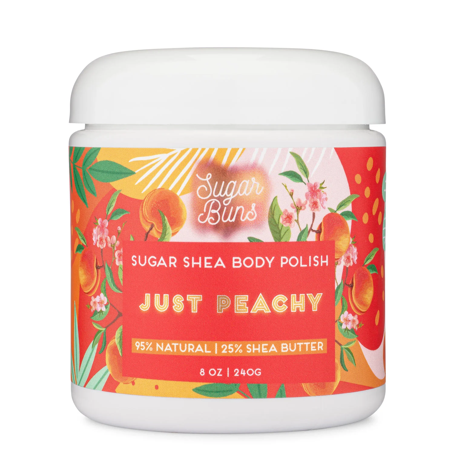 Sugar Shea Body Polish - Just Peachy - Image 2