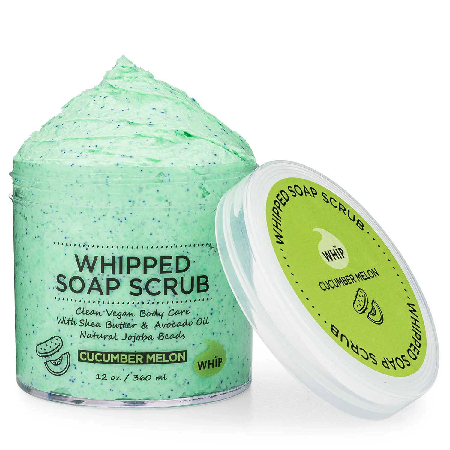 Whipped Soap Scrub - Cucumber Melon